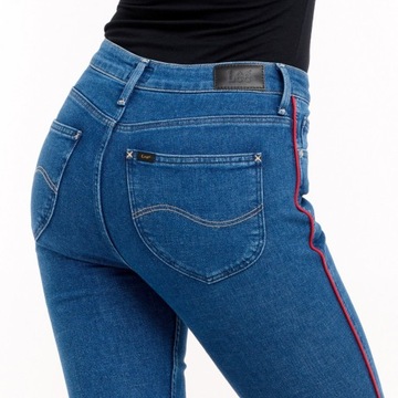 LEE SCARLETT PIPING HIGH RED STOWE L31VROOR 28/33