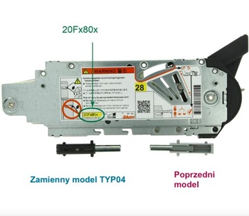 Тормозной амортизатор Blum 22K2044 TYPE 04