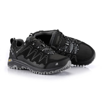 ALPINE PRO buty turystyczne wodoodporne niskie Cormen czarny r.46