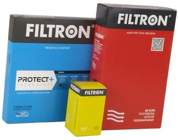 FILTRON ZESTAW FILTRÓW DACIA SANDERO I 1.2 16V