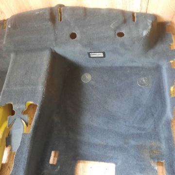 КОВРИК BMW F07 ЧЕРНЫЙ ЗАДНИЙ 7244578