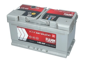 Akumulator FIAMM Titanium PRO L4B 85P 85 Ah 760A