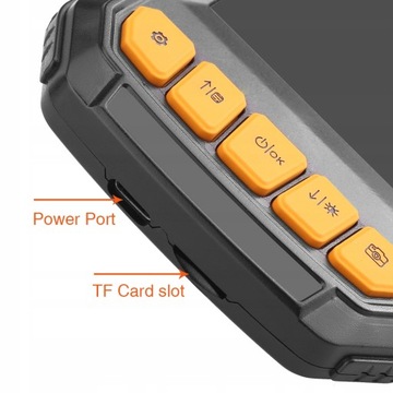 промышленный эндоскоп 2 метра 4,3 дюйма водонепроницаемый