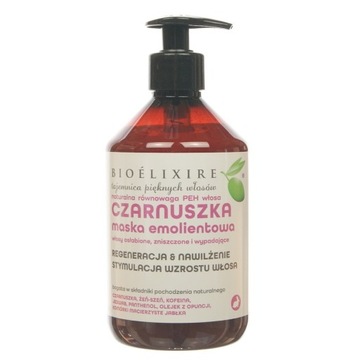 BIOELIXIRE Czarnuszka maska emolientowa 500 ml