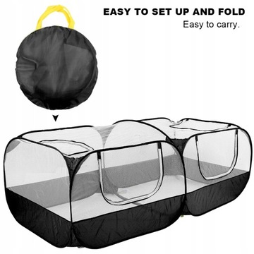 Портативный складной маленький загон для курятника