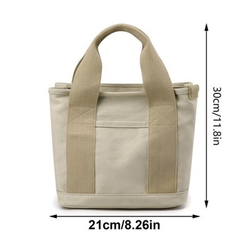 БОЛЬШАЯ МОДНАЯ ЖЕНСКАЯ СУМКА CANVAS CANVAS BAG