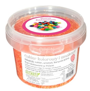 Сахар для сахарной ваты Bubble Gum 100г Розовый