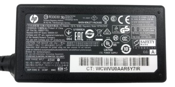 ОРИГИНАЛ БЛОК ПИТАНИЯ HP 45 Вт, 19,5 В, 2,31 А, 4,5/3,0 СИНИЙ НАКОНЕЧНИК