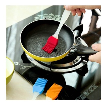 Силиконовая кухонная щетка, размер S.