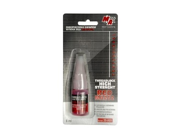 MA- Klej Do Gwintów Czerwony - Mocny 6ml