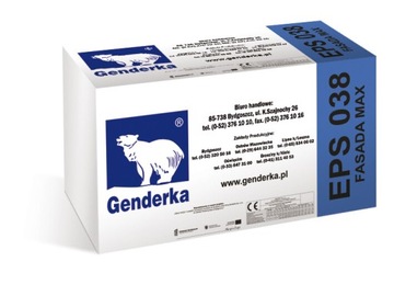 Styropian Genderka EPS 038 FASADA MAX 20CM