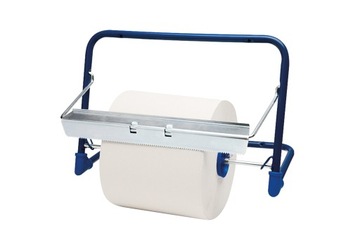 BLUE WALL-MOUNTED ROLL HOLDER 1X1 Cod C91560
