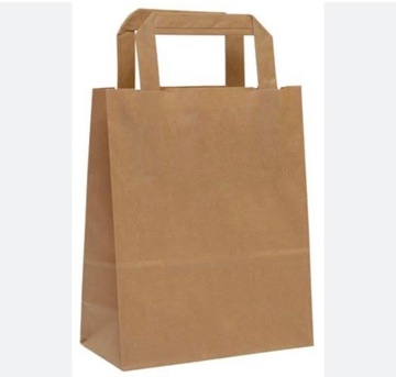 TORBA PAPIEROWA EKO 25x30x14 cm 25 szt