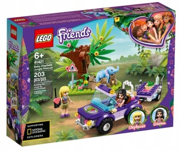 LEGO FRIENDS Na ratunek słoniątku 41421