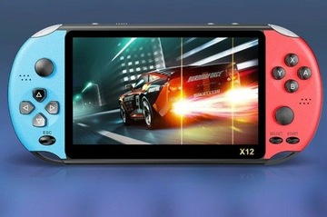 Мини-портативная консоль X12, ретро-наушники MP5