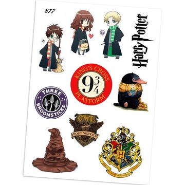 NAKLEJKI NAGRODY MOTYWACYJNE HARRY POTTER 877