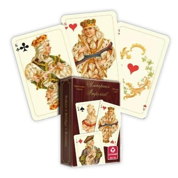 ИМПЕРАТОРСКИЕ ИГРОВЫЕ КАРТЫ 1X55 CARTAMUNDI ОРИГИНАЛ