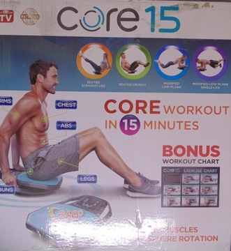 Platforma treningowa Body Action Core 15 Trening brzucha