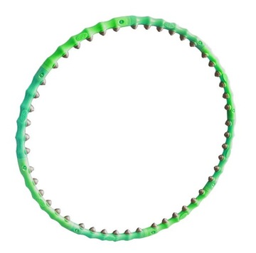 HULA HOP Z MASAŻEM ALLRIGHT GREEN
