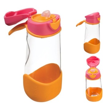 B.BOX SPORTS TRITAN BOTTLE, клубничная бутылка