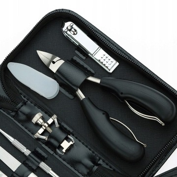 ZESTAW NA WRASTAJĄCE PAZNOKCIE KOREKCYJNY KLAMRA PODOLOGIA DOMOWA