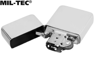 БЕНЗИНОВАЯ ЗАЖИГАЛКА MIL-TEC, тип ZIPPO, СТАЛЬ