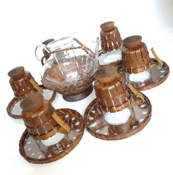 Чайный сервиз W. Wagenfeld, Jena Glass 70