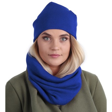 ЖЕНСКАЯ ШАПКА-МОРДА КОМПЛЕКТ Туннель Шаль ПОЛЬСКАЯ