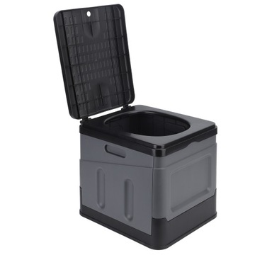 Портативный складной туалет для кемпинга Портативный дорожный туалет с E0