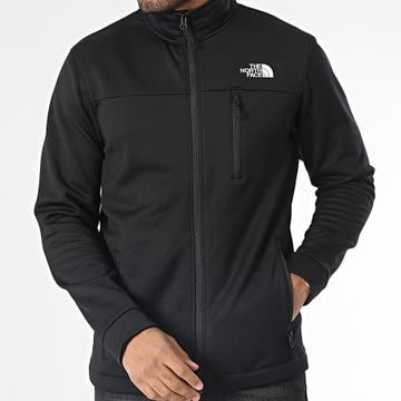 Bluza rozpinana ze stójką czarny The North Face M