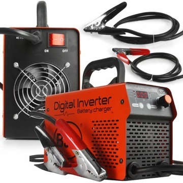 ЗАРЯДНОЕ УСТРОЙСТВО ИНВЕРТОРНЫЙ ВЫПРЯМИТЕЛЬ С ПУСКОМ BJC 600A 12В 24В