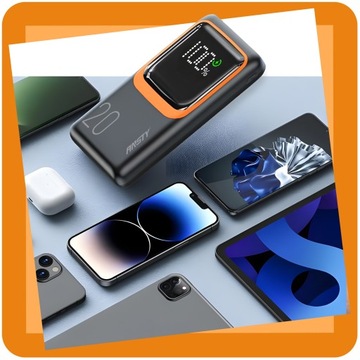 POWERBANK ANSTY 20000 мАч 22,5 Вт 3xUSB USB-C QC PD