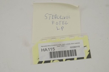 HA115 MERCEDES GL X164 PANEL SEDADLA LEVÝ PŘEDNÍ