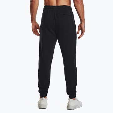 Spodnie treningowe męskie Under Armour Essential Fleece Joggers black S