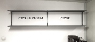 Półka metalowa ścienna 93 cm dodatkowa PG2SD podwójna warsztat loft garaż