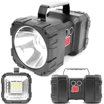 Lampa turystyczna powerbank 2w1 1200 lm USB LED