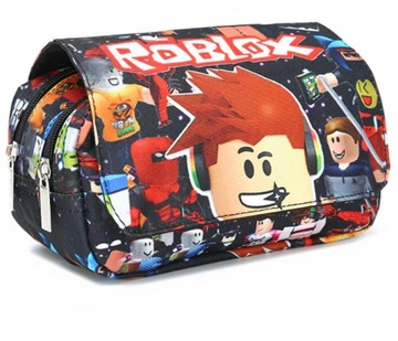 DUŻY PIÓRNIK SZKOLNY NA ZAMEK ROBLOX PRINT NADRUK