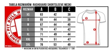 Рашгард PIT BULL с коротким рукавом MUAY THAI L