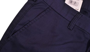 LEE spodnie NAVY regular SLIM CHINO _ W28 L33