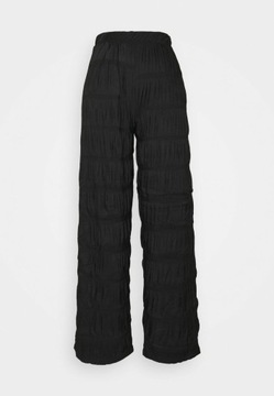 Pieces damski czarne materiałowe spodnie XS