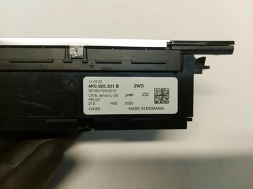 AUDI A7 4K8 45 TFSI PANEL PŘEPÍNAČŮ 4K0925301B