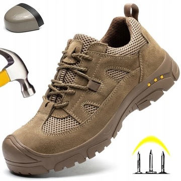 Buty Robocze Ochronne BHP Sportowe Półbuty R.36-46