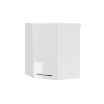 NAROŻNA SZAFKA WISZĄCA FAME-LINE 57CM BIAŁY VICCO