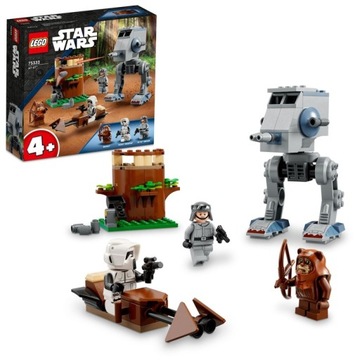 LEGO STAR WAR AT-ST POWRÓT JEDI ZESTAW 75332 PREZENT GWIEZDNE WOJNY FIGURKI