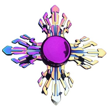FIDGET SPINNER HAND SPINER METALOWY SCIFI ZABAWKA ANTYSTRESOWA