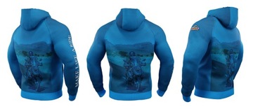 МОТОЦИКЛОВАЯ ТОЛСТОВКА С КАПЮШОНОМ BMW РОЗА ВЕТРОВ ПОДАРОК ​​МОТОЦИКЛИСТУ