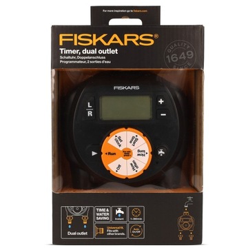 ПРОГРАММАТОР ЧАСЫ-ТАЙМЕР ДЛЯ ПОЛИВА LCD FISKARS