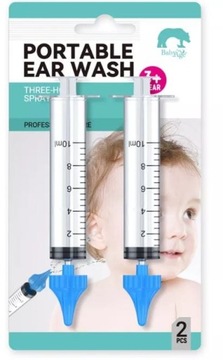 ШПРИЦ ДЛЯ ПРОМЫВАНИЯ НОСА 10МЛ 2 ШТ (B1714)