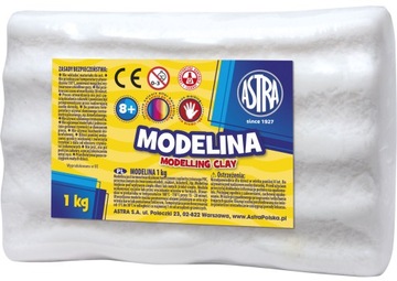 ASTRA MODELINA 1 kg Biała