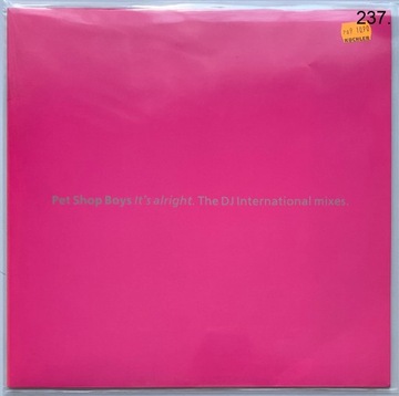 PET SHOP BOYS It's Alright w. 1989 Całość JAK NOWA